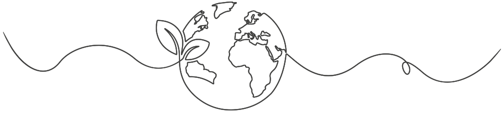 Line-Art Nachhaltigkeit